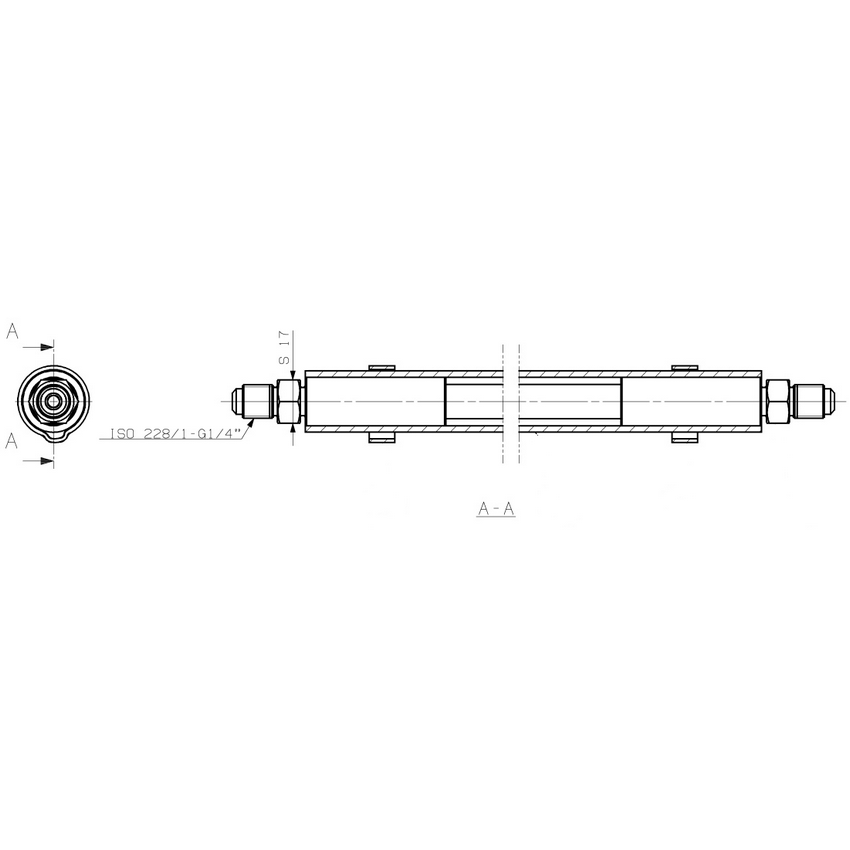 High pressure oil pipe